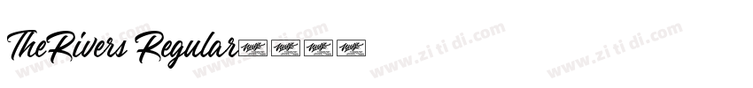 TheRivers Regular字体转换
